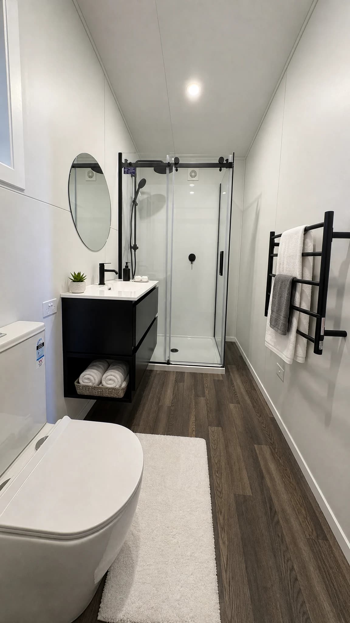 Eve 10×3.5 tiny home interior render
